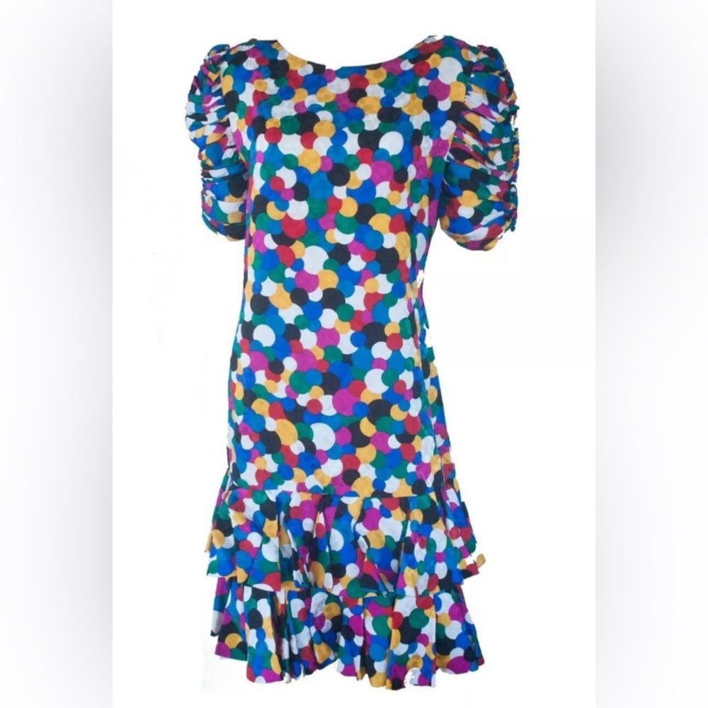Raul Blanco Vintage Silk Dress